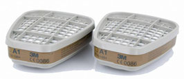 3M 06911 - Actieve koolstoffilter voor 3M 7502 Spuitmasker