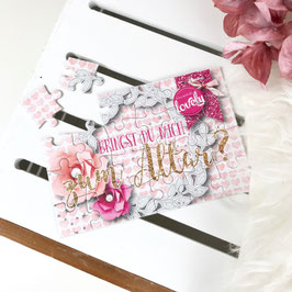 Puzzle 24 TEILE "Bringst Du mich zum ALTAR?"