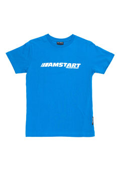 AMSTART SHIRT “CHARGER MEN”  - BRIGHT BLUE