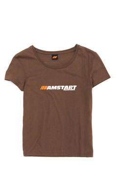 AMSTART SHIRT “MUSTANG BROWN” WOMEN  - BROWN