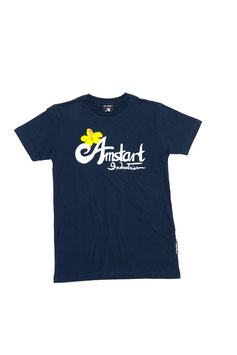 AMSTART SHIRT “MORE ALOHA, LESS LITTER” MEN  - NIGHT BLUE