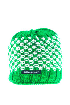 KNIT BEANIE “ALEX”  - GREEN