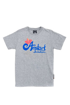 AMSTART SHIRT “MORE ALOHA, LESS LITTER” MEN  - GREY