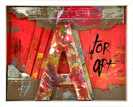 A for art. Collage und Skulptur im Objektrahmen