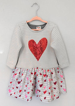 Kleid: Love -greige