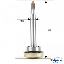 Arbre de palier de lame 192802 pour MC CULLOCH