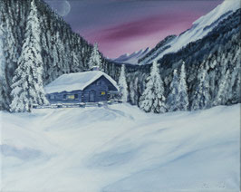 Die einsame Hütte