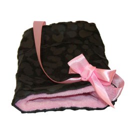 Kinder-Muff braun / rosa