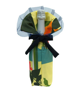 Bunte Rüschen Flaschen-Tasche