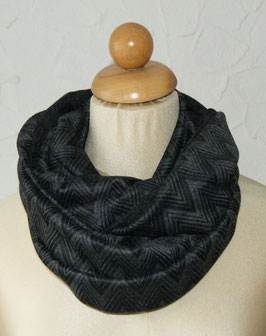 Unisex Loop dunkelgrau / schwarz