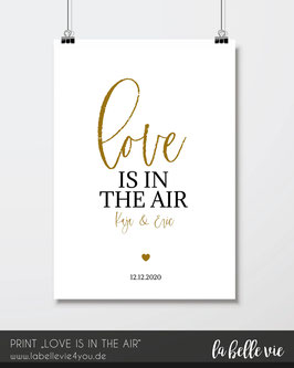 Print "LOVE IS IN THE AIR"