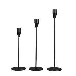 Kerzenhalter Schwarz