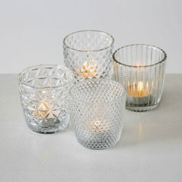 Teelichthalter 4er-Set, Marilu