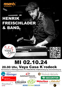 Henrik Freischlader am 02.10.2024 -KEEP PLAYING TOUR 2024
