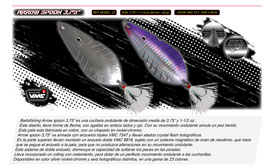 ARROW SPOON 3,75" PAINT COLORS