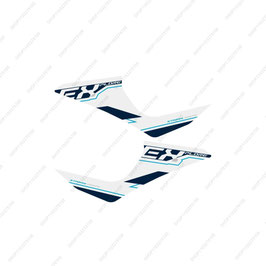 ADHESIVOS LATERALES EN RESINA PARA CFMOTO 800 MT