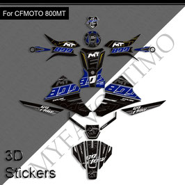 KIT PEGATINAS  EN RESINA CFMOTO 800 MT