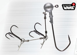 JIG HEAD BARBARIAN X2 TRIPLE HOOK
