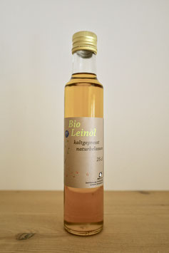 Bio-Leinöl Knospe CH 2.5 dl Glas