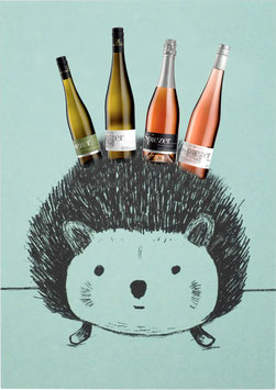 «Igel dich ein, mit Spiezer Wein!»