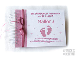 Fotoalbum Taufe Babyshower