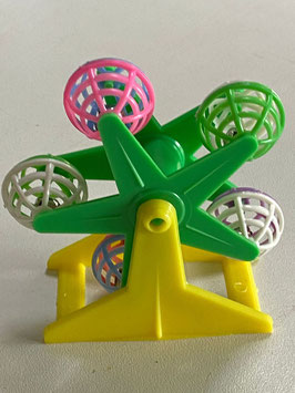 Tischspielzeug Riesenrad mit Bällen und Glöckchen
