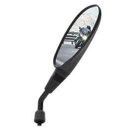 Oxford Black Oval Mirror Right Hand OX573