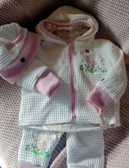 Babyanzug  Hose, Mütze Jacke Gr 68