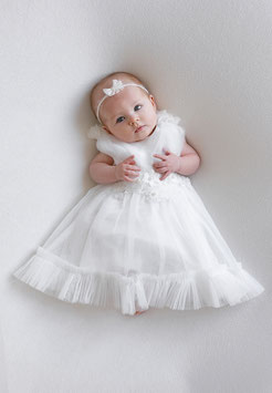 Taufkleid Prinzessin mit Spitze