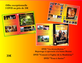 offre 3 DVD