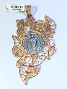Medalha Anjo da Guarda Aro Filigrana 22 - João da Silva