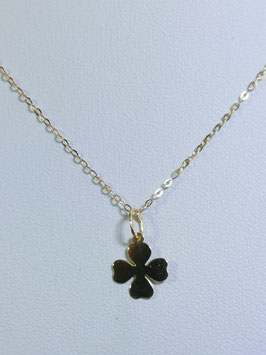 Fio ouro com trevo liso 10 - MM