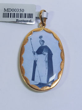 Medalha Sº Gonçalo de Amarante esmalte - OE