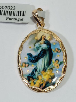 Medalha Nª Sra da Conceição - Esmalte 24.18 - JPS