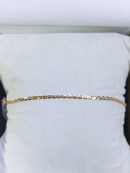 Pulseira de Criança em Ouro cadeado travessões 140.120 - IGL
