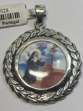 Medalha Santa Rita - Esmalte