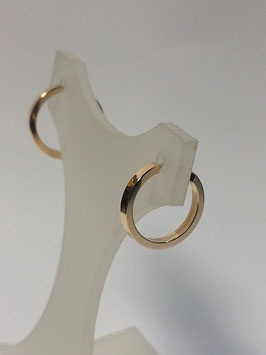 Argolas ouro fio quadrado 15.1,3 - MM