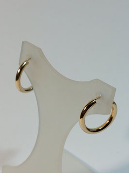Argolas ouro fio redondo 14.1,9 - MM/JPS