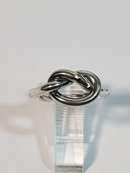 Anel de Prata de nó simples Fº - AN0028P - ARK