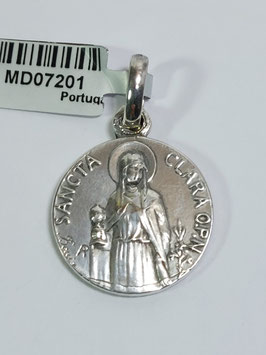 Medalha Santa Clara Redonda 20 - ARK/MR0174