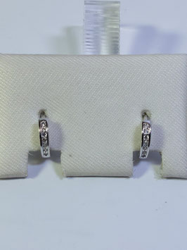 Argolas prata charneira com zircónias 10.1,9 - JPS