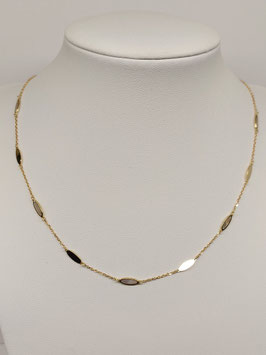 Fio Ouro Peças Ovais e Madre-Pérola 42.45.8 - MM