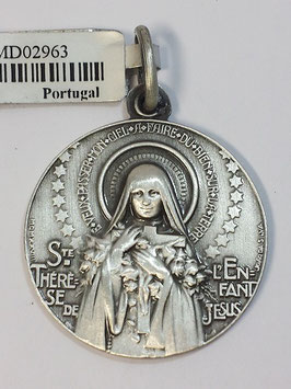 Medalha Santa Teresinha - Escultor João da Silva