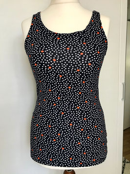 Tops aus Viskosejersey Größe 38/39