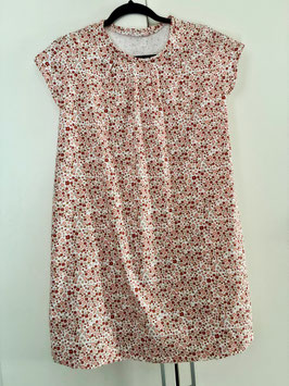 Langes Kleid mit Kurzarm Gr 146