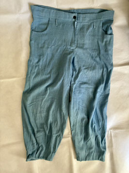 weite Hose, Pumphose dünner Jeansstoff Größe 42