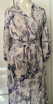 Wickelkleid aus Viskoseleinen Größe 42