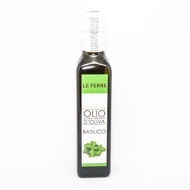 Olio d'Oliva e basilico 250 mL