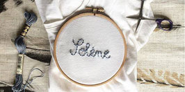 Broderie sur Doudou
