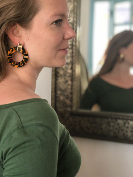Boucles d'Oreilles - Créolia Jaune